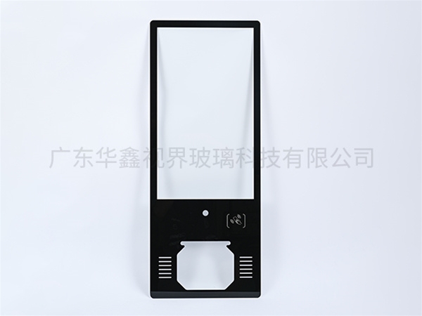广告机钢化玻璃水切精雕外形